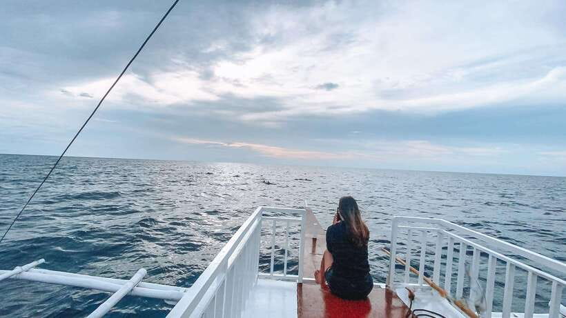 Bohol Balicasag Is Private Tour and Dolphin Watching - A walk through local island life