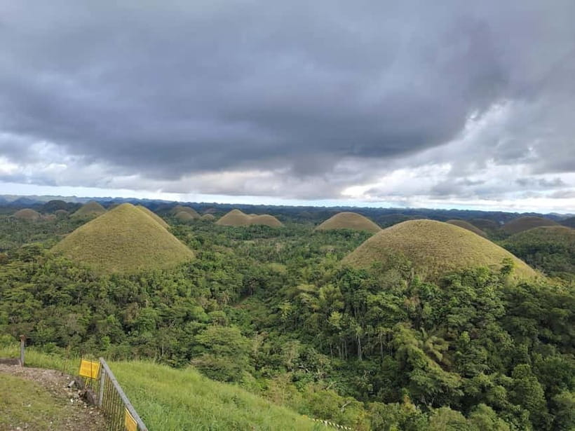 BOHOL: Chocolate Hills, Tarsiers and Loboc River Day Tour - The road inland in a spacious van