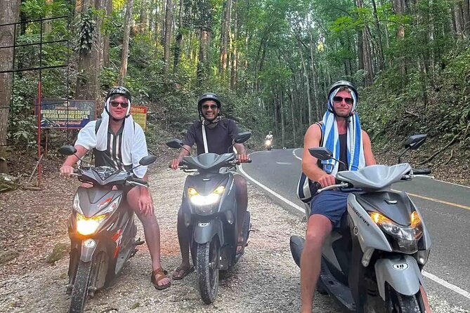 Bohol Full Day Waterfall & Countryside Scooter Tour - Panga Falls, the first water break