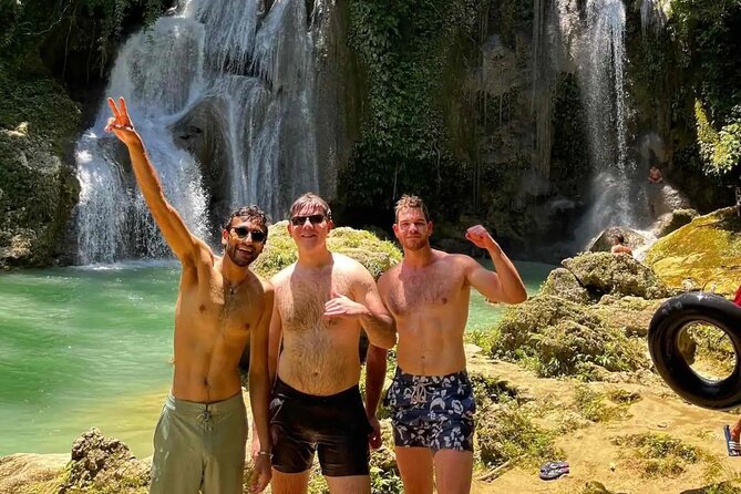 Bohol Full Day Waterfall & Countryside Scooter Tour - Pahangog Falls and the twin-waterfall setting