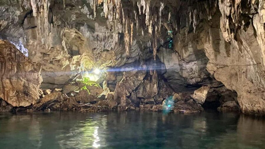 Bohol Panglao Adventure: Secret Beach, Cave Exploration - Dumaluan Beach for a brief white-sand pause