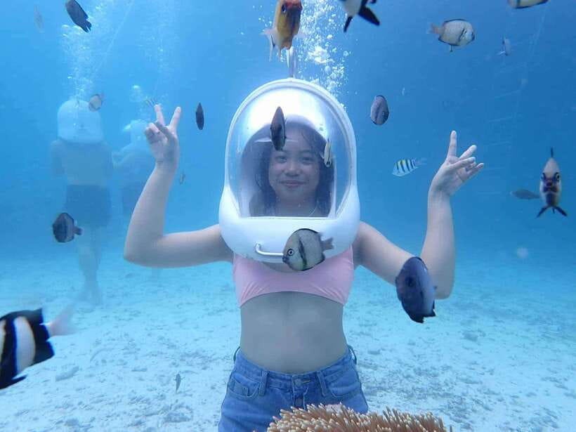 Boracay: Aquanaut Adventure with Photos and Videos - A first underwater experience, with limits