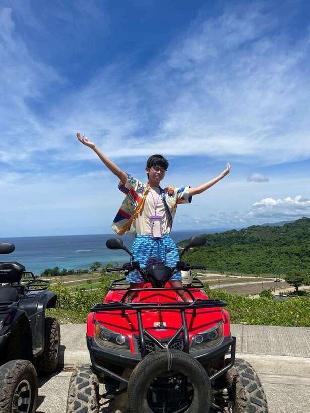 Boracay: ATV NewCoast - Keyhole Rock Formation up close