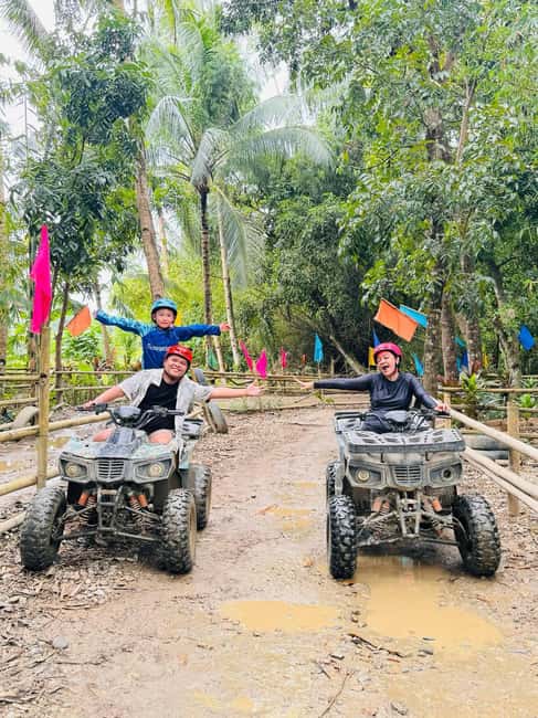 Boracay: ATV, Sky Bike and Zipline Adventure with Pickup - Meeting your guide near Astoria Hotel