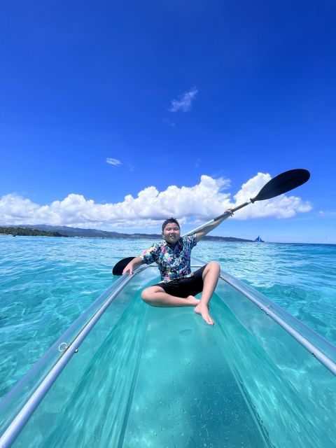 Boracay - Crystal Kayak phot-op Experience - What I like about the guide service