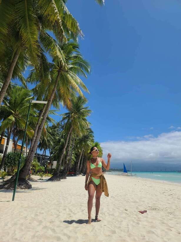 Boracay Island Hopping Experience - Puka Beach for open sand and swimming