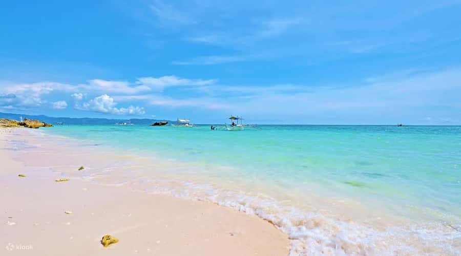 Boracay Island Hopping with Lunch+ Atv Mainland Adventure - Puka Beach and the reality of sea conditions