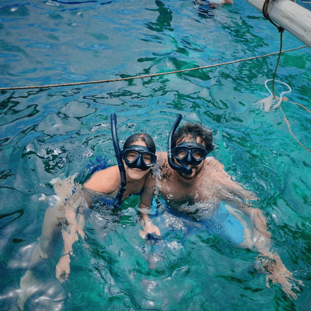 Boracay: Island Hopping with Lunch, Crystal Cove, Snorkeling - Snorkeling over coral and tropical fish