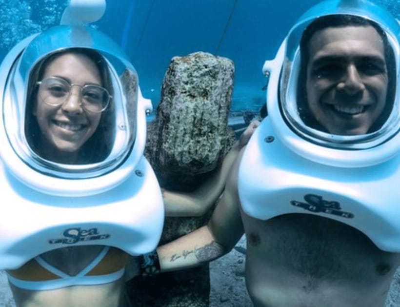 Boracay: Island Hopping with Lunch, Helmet Diving & ATV - One busy Boracay day, with plenty packed in