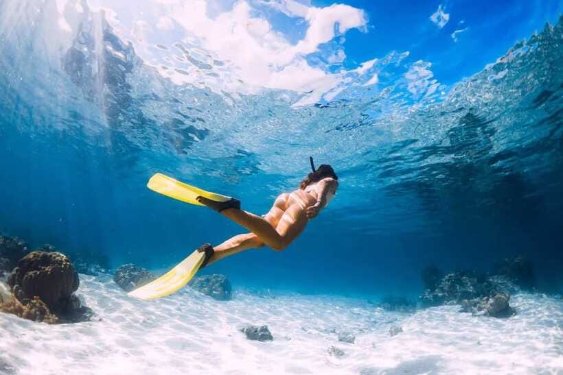 Boracay: Island Hopping with Lunch, Mainland ATV and Zipline - Lunch, the kawa bath and the mid-day pause
