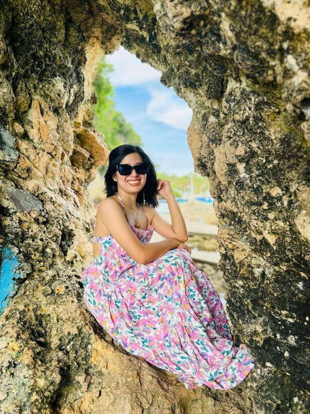 Boracay LandTour Experience (Photoshoot) - Bolabog Beach and the famous fallen coconut tree