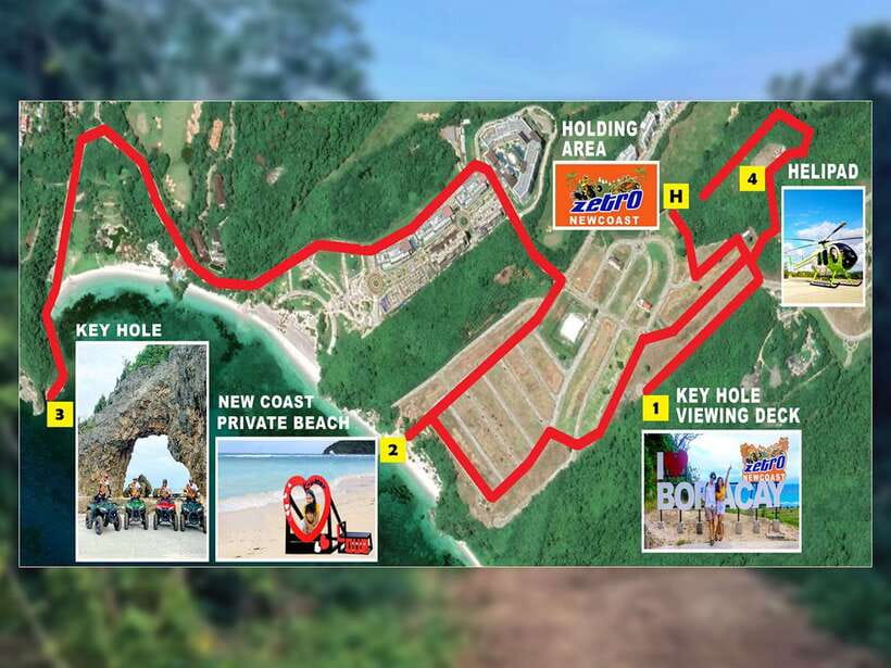 Boracay: Newcoast ATV Tour with Local Guide - Keyhole Rock Formation: the signature photo stop