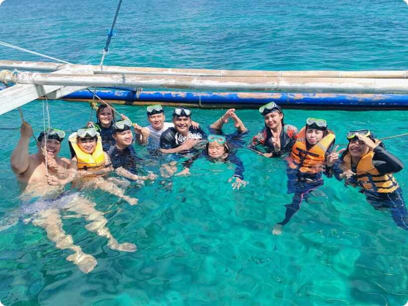 Boracay: Parasailing, Island Hopping, ATV Ride and Kawa Bath - From the beach to Nabaoy River