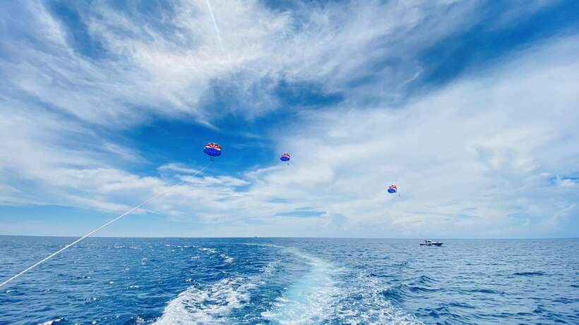Boracay Parasailing with Insta 360 - The View From High Above White Beach