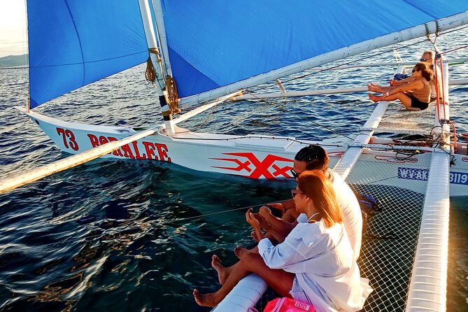 Boracay: Paraw Sailing - A traditional paraw, not a powered sightseeing boat
