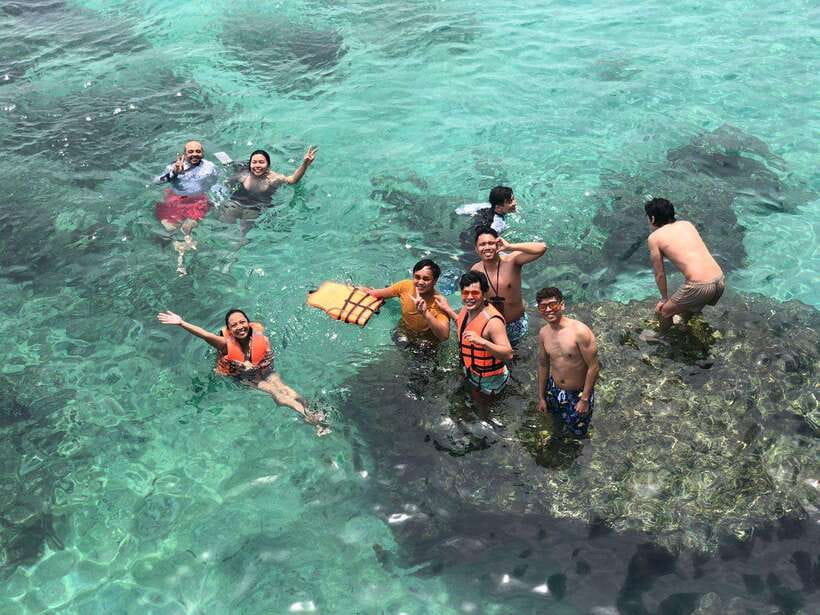 Boracay: Private Island Hopping & Snorkeling Tour - Balinghai Beach and the boat ride between stops