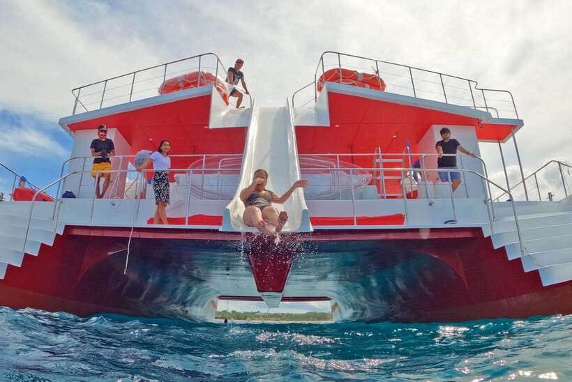 Boracay: Red Whale Party Cruise w/ Snacks & Water Activities - What Kind of Boracay Day Is This?