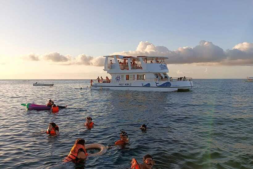 Boracay: Ultimate Party Cruise aboard the Andy World Yacht - Crystal kayak, paddle board, and mermaid tail