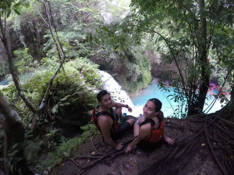 Cebu City: Whale Shark Swimming & Kawasan Falls Canyoneering - The zipline shortcut and optional extra