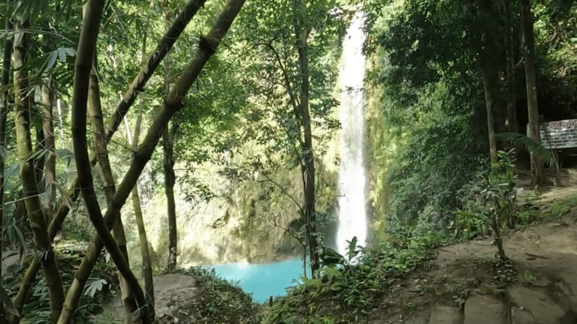 Cebu: Inambakan, Kawasan, and Mantayupan Falls Day Trip - Swimming in the turquoise pools at Kawasan