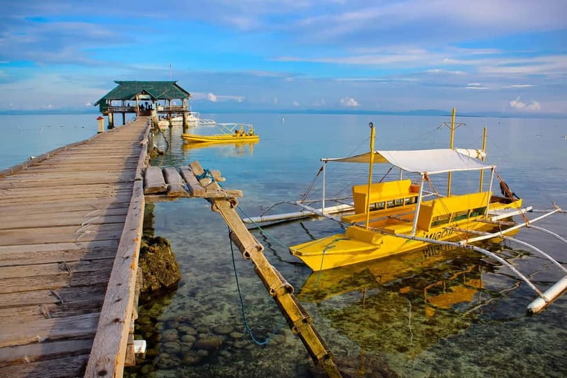 Cebu: Island Hopping 3 Islands + San Vicente Fish + Lunch - Nalusuan Island and the day’s best meal break
