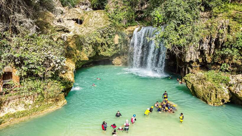 Cebu: Kawasan Canyoning, Moalboal Snorkeling, & Turtles Tour - What the four-hour canyon route feels like