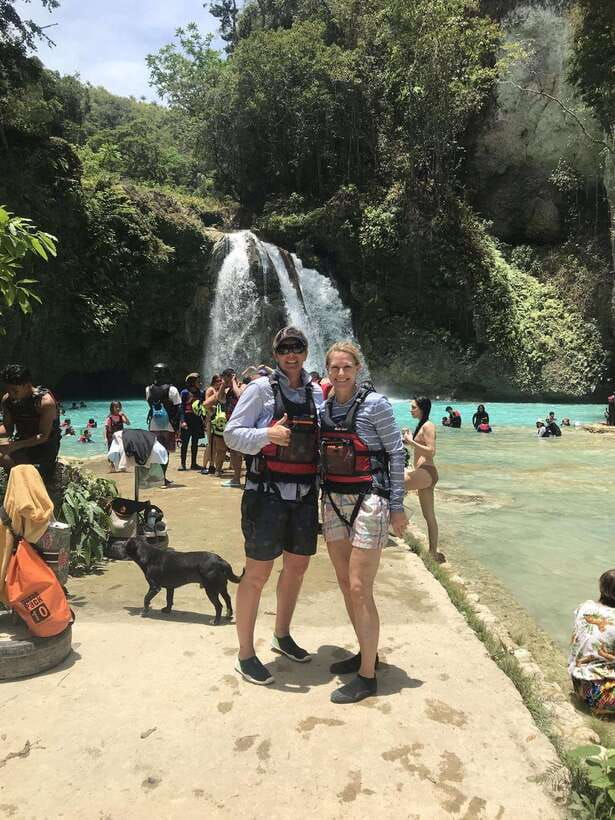 Cebu: Moalboal Island Hopping & Kawasan Falls Adventure - Three hours around Pescador Island