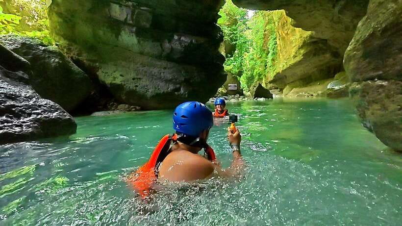 Cebu: Moalboal Sardine Run & Kawasan Falls Canyoneering - Kawasan Falls canyoneering is the real physical test