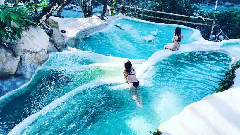Cebu: Oslob Whale Shark, Simala Church & Ka Treasure Argao - Cooling off at Ka Treasure Water Terraces