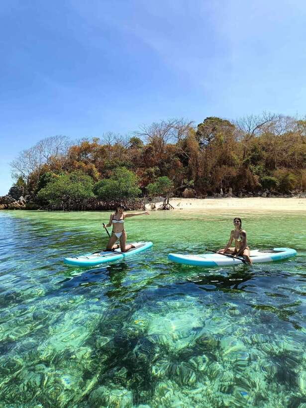 Coron Island: Premier Trimaran Tour - Sailing along Palawan’s limestone coast