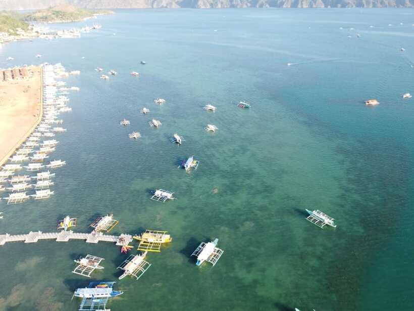 CORON: Kayangan Lake, Baracuda Lake and Twin Lagoon, etc. - Barracuda Lake and its unusual water layers