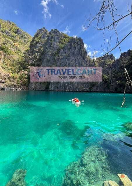 Coron Shared Island Tour A - Green Lagoon adds calm water and cliff scenery
