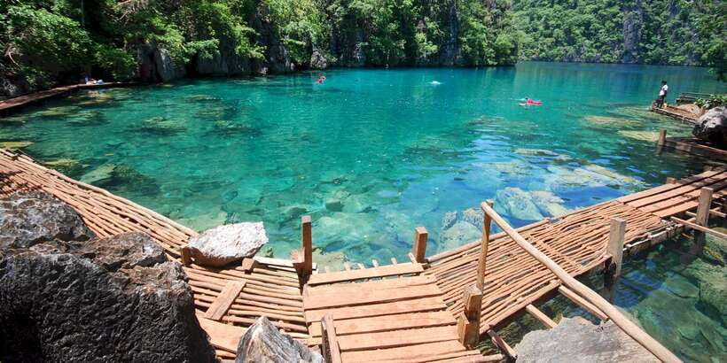 Coron Tour A: Kayangan Lake & Quin Reef Tour with Lunch - Sunset Beach and the best lunch setting