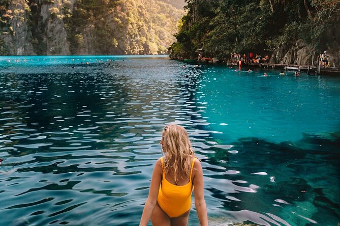 Coron Ultimate Tour - Full Day Group Tour w/ Lunch - Easy beach time at CYC Beach