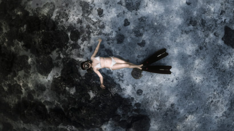 Discover Freediving in Boracay - Learning breath control before entering the water
