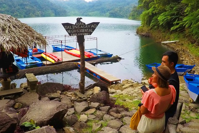 Dumaguete: Twin Lakes Balinsasayao nature adventure and city tour - The lake foot spa and quiet water