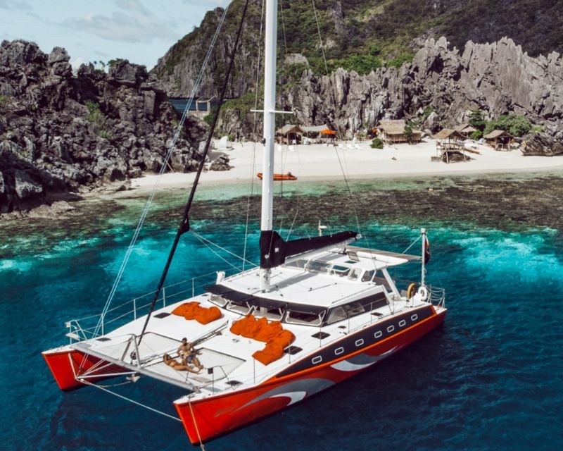 El Nido: Full-Day Premium Island Hopping Catamaran Cruise - Meeting at Corong-Corong Pier at 9:00