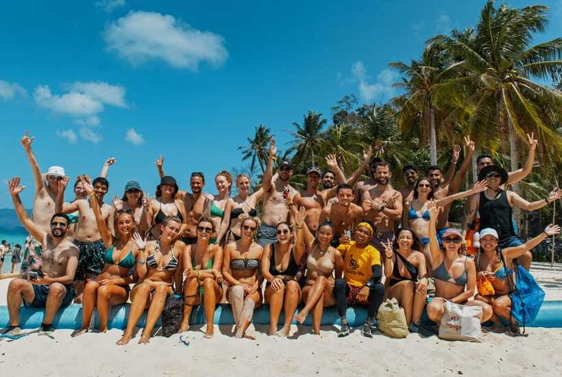 El Nido: Island Hopping Adventure by Haqqy Life - A long secret stop combines lunch and beach time