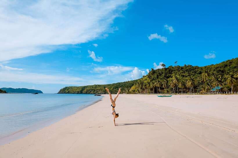 El Nido Island Hopping Tour C: Hidden Beaches & Shrine - Helicopter Island and Talisay Beach