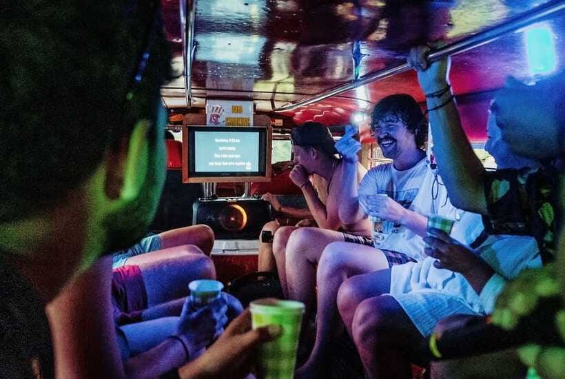 El Nido: Jeepney Adventure Tour with Lunch - Lio Beach brings games before the hike