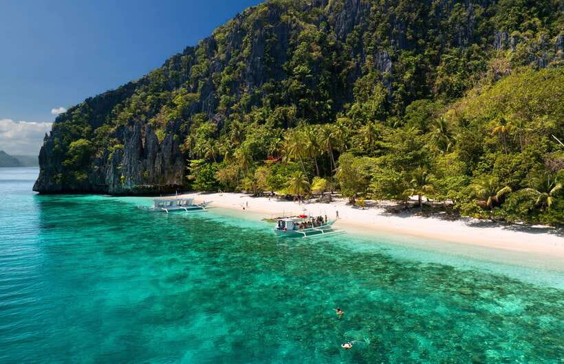 El Nido: Private/Exclusive Island Hopping Tour B BEST PRICE! - Entalula Island: an easy first taste of Tour B