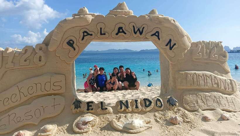 El Nido Tour A - Seven Commando Beach for a final swim