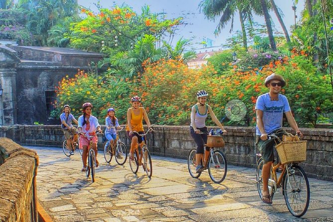 Express Bamboo Bike Tour inside Intramuros - Japanese Cannon and the wartime chapter