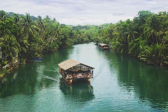 Famous Bohol Chocolate Hills Loboc River Cruise Tarsier Tour - Baclayon Church and Spanish colonial Bohol