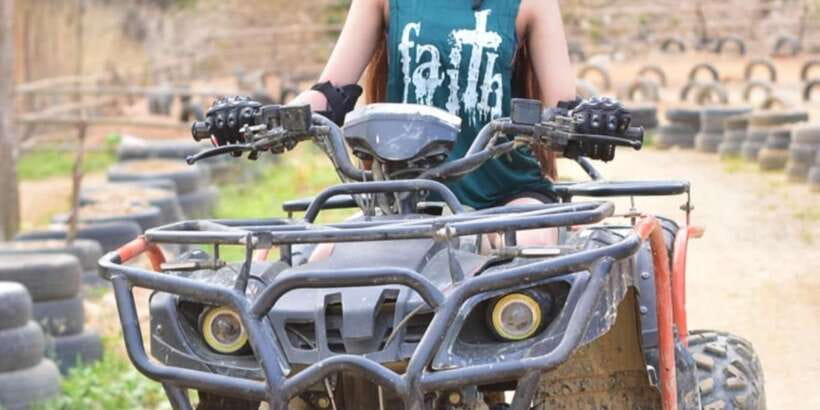 From Boracay: Mainland Off-Road ATV and Zipline Experience - The kawa hot bath photo stop