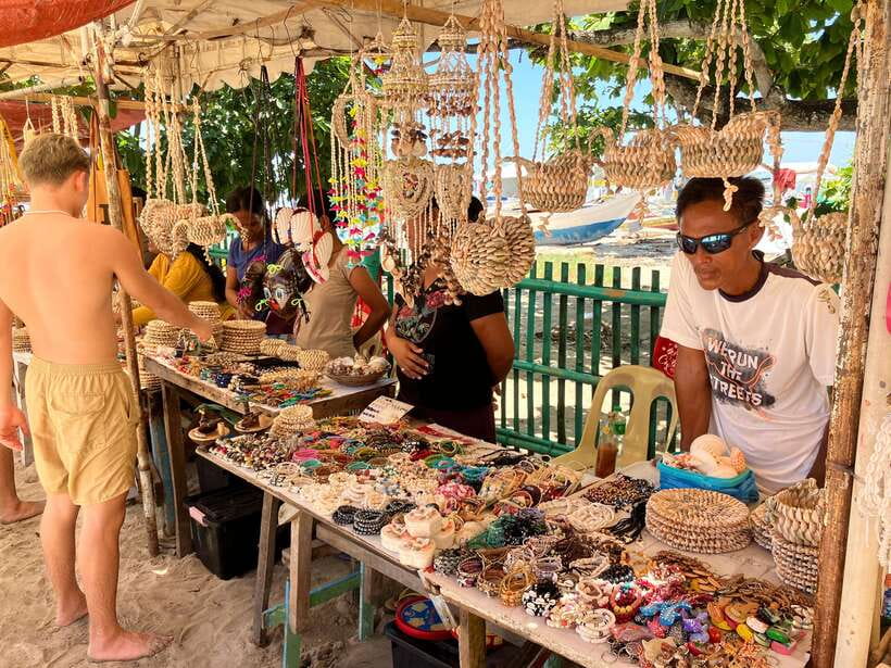 From Cebu: Island Hopping to 3 islands with BBQ lunch - Caohagan Island: the slowest stop of the day