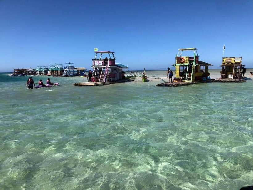 From Manila: Little Boracay Beach w/ Floating Bamboo Cottage - Little Boracay and the Burot Beach area