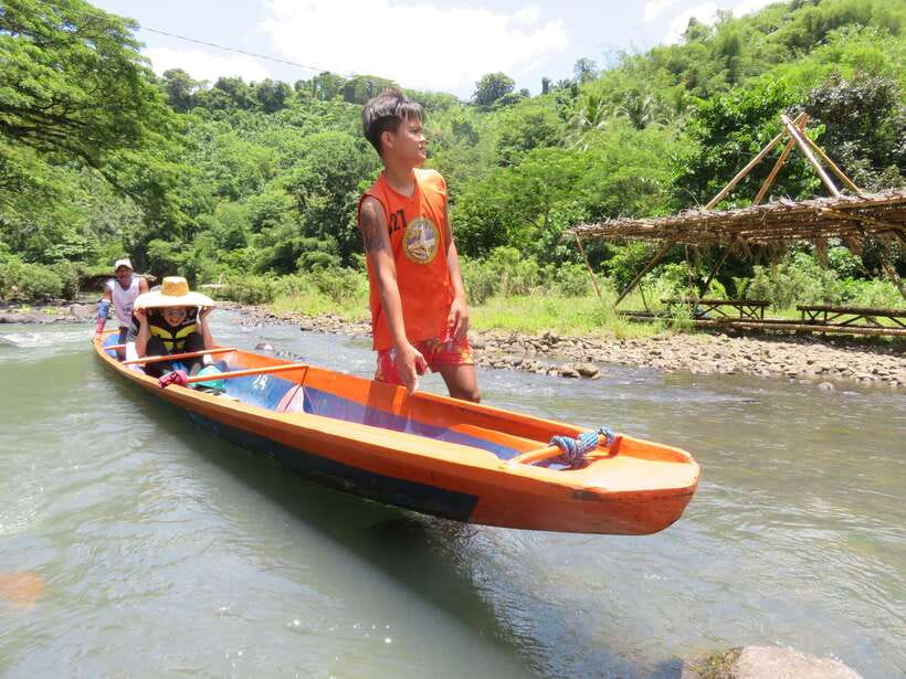 From Manila: Pagsanjan Falls Day Tour - Lunch and the slower ride downstream