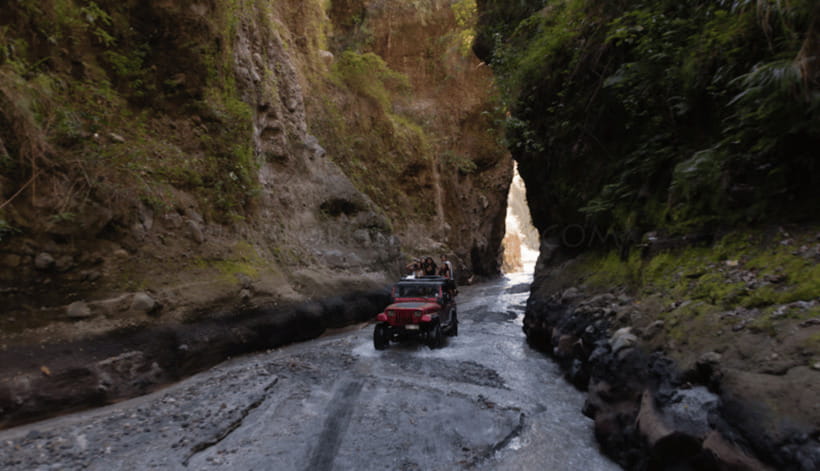 From Manila: Puning Hot Spring Day Trip - From Manila traffic to Mount Pinatubo’s ash channels