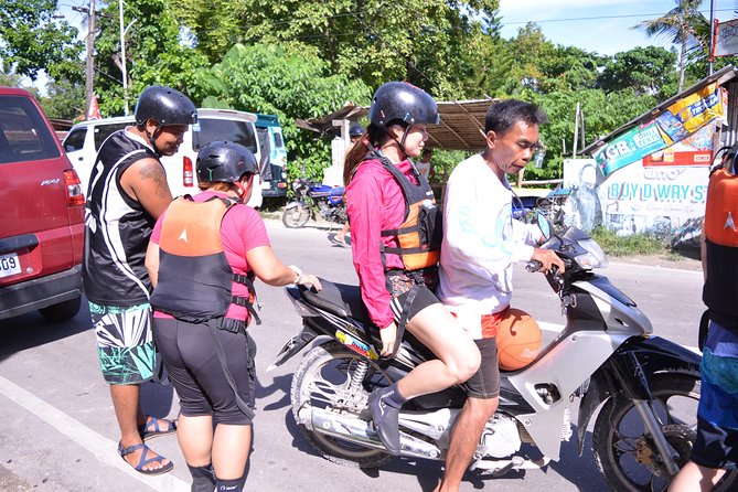 Kawasan Canyoneering Adventure Package from Cebu - Getting Fitted Out Before the Canyon